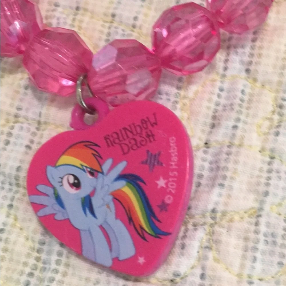 My little Pony Bracelet & Hair Ponies 4 Pack NEW My Little pony cute Must haves